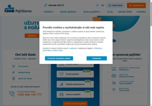 Zobrazit webové stránky ČSOB Pojišťovna