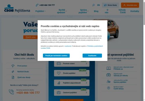 Zobrazit webové stránky ČSOB Pojišťovna