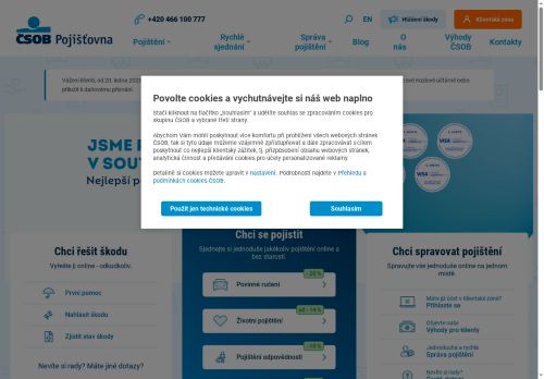 ČSOB pojišťovna nabízí práci na pozici Specalista pojištění / Vázaný pojišťovací zprostředkovatel pro ČSOB pojišťovnu MIkulov v obci Mikulov