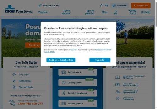 Zobrazit webové stránky ČSOB Pojišťovna