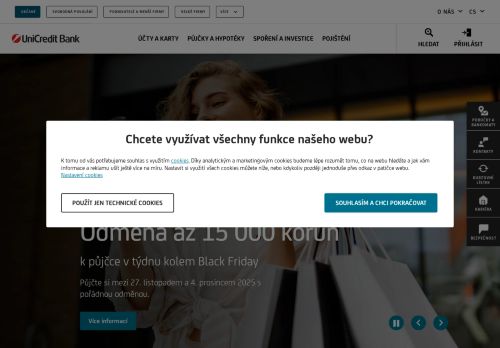 Zobrazit webové stránky UniCredit Bank Expres