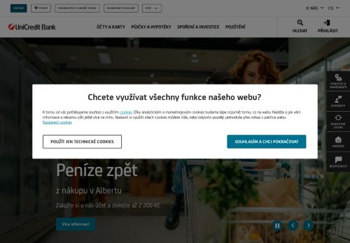Zobrazit webové stránky UniCredit Bank Expres