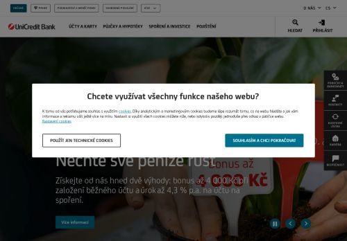 Zobrazit webové stránky UniCredit Bank Expres