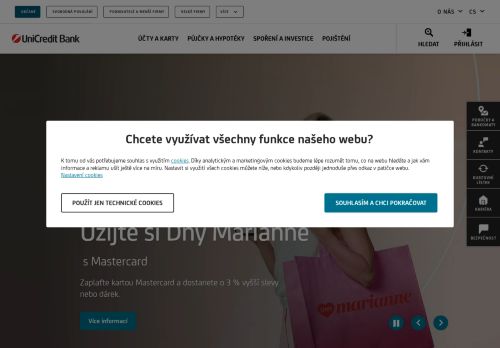 Zobrazit webové stránky UniCredit Bank Expres