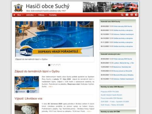 SH ČMS - Sbor dobrovolných hasičů Suchý