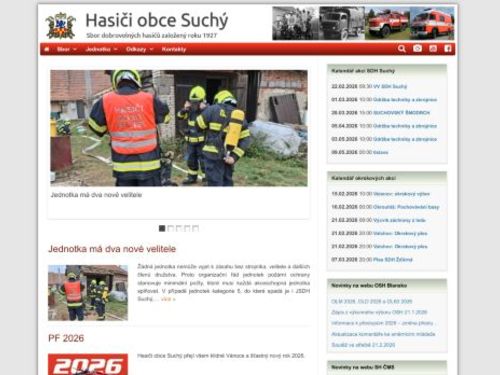 SH ČMS - Sbor dobrovolných hasičů Suchý