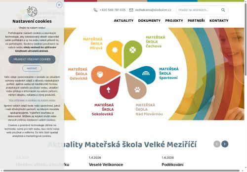 Mateřská škola Velké Meziříčí, příspěvková organizace nabízí práci na pozici Kuchař/kuchařka v obci Velké Meziříčí