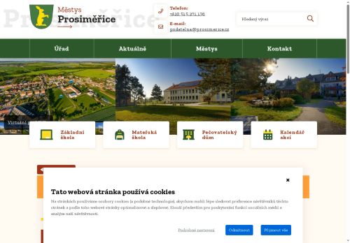 Zobrazit webové stránky Úřad městyse Prosiměřice