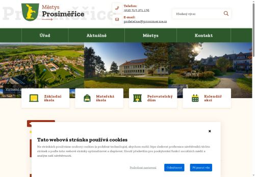 Zobrazit webové stránky Úřad městyse Prosiměřice