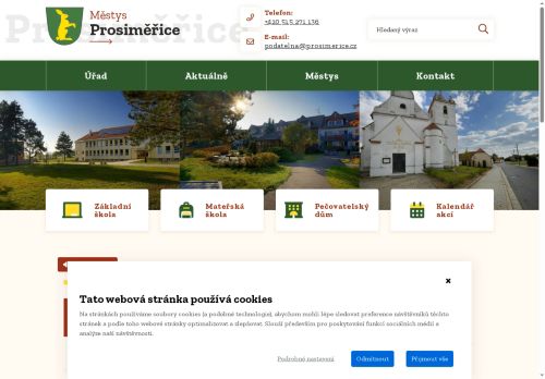 Zobrazit webové stránky Úřad městyse Prosiměřice