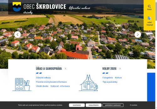 Webové stránky Základní škola a mateřská škola Škrdlovice, příspěvková organizace, Škrdlovice