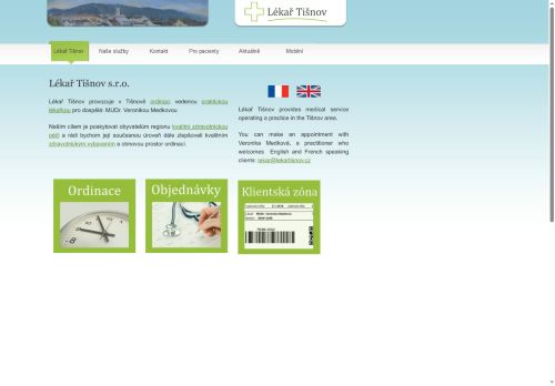 Zobrazit webové stránky Praktický lékař - MUDr. Milena Křivánková