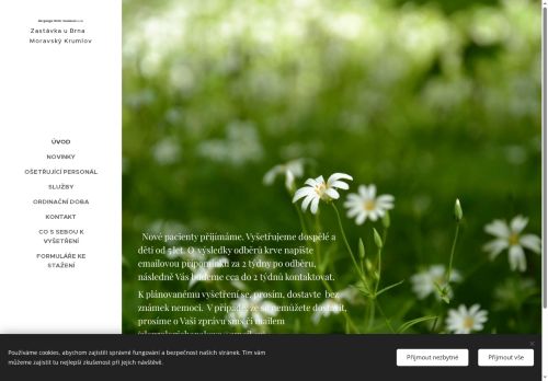 Zobrazit webové stránky Ambulance alergologie a klinické imunologie -  MUDr. Kateřina Hanáková