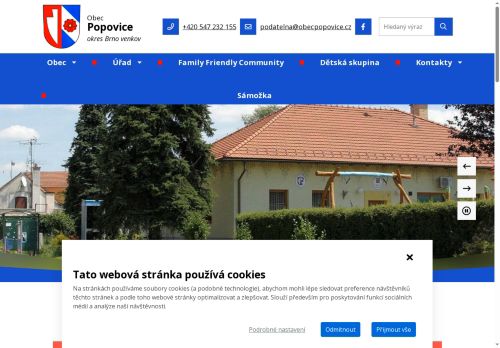 Zobrazit webové stránky Obecní úřad Popovice