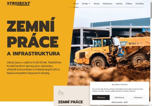 Zobrazit webové stránky STROJRENT, s.r.o.