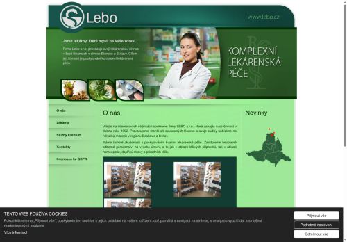 Zobrazit webové stránky Lékárna ve Svitávce