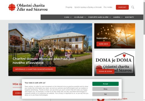 Diecézní charita Brno nabízí práci na pozici Údržbář v Charitním domově Moravec (m/ž) v obci Moravec