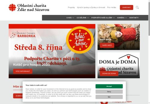 Diecézní charita Brno nabízí práci na pozici *Sociální pracovník nízkoprahového zařízení pro děti a mládež  (m/ž) v obci Velké Meziříčí