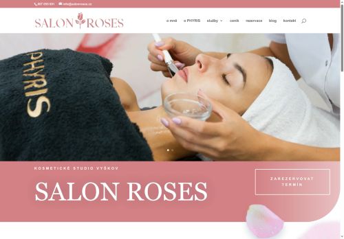 Zobrazit webové stránky SALON ROSES