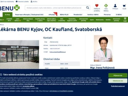 Lékárna Benu Kyjov, OC Kaufland