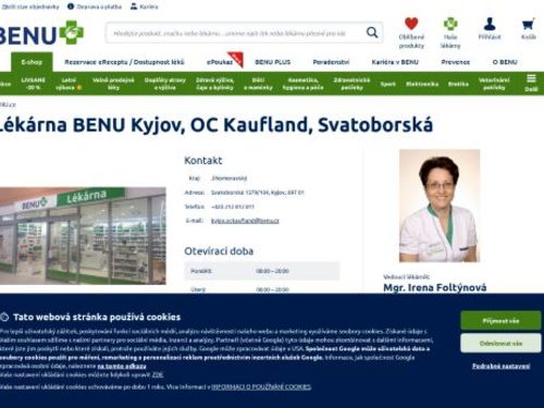 Lékárna Benu Kyjov, OC Kaufland