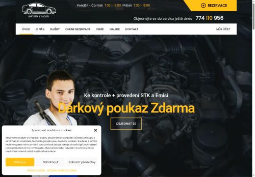 Zobrazit webové stránky Bartušek & Tandler Autoservis Pohořelice