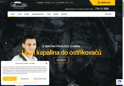 Zobrazit webové stránky Bartušek & Tandler Autoservis Pohořelice