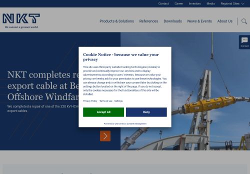 NKT s.r.o. nabízí práci na pozici Operátor výroby - Kabelář (m/ž) v obci Velké Meziříčí