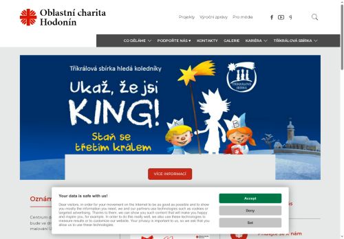 Diecézní charita Brno nabízí práci na pozici pracovník/ce v sociálních službách - pečovatelská činnost v obci Ždánice