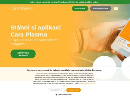 Cara Plasma - odběrové místo Kolín