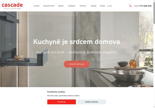 Zobrazit webové stránky CASCADE-kuchyně s.r.o.