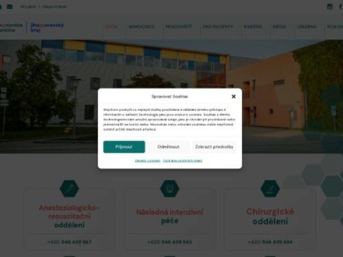 Kardiologická ambulance a ECHO Nemocnice Ivančice