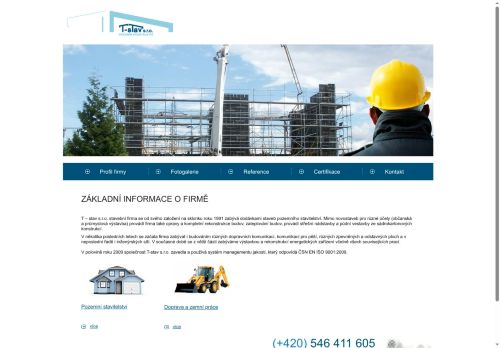 Zobrazit webové stránky T-stav s.r.o.