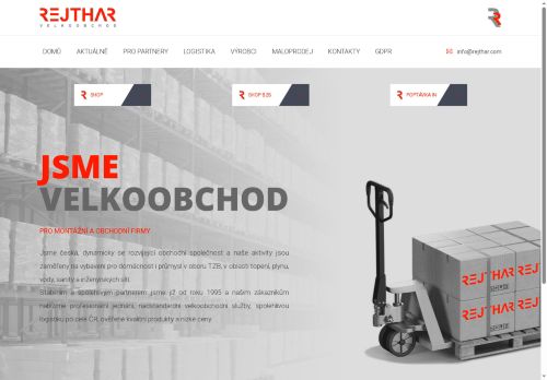 Jindřich Rejthar velkoobchod s.r.o. nabízí práci na pozici Prodejce, skladník (m/ž) v obci Boskovice