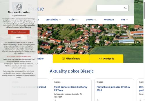 Zobrazit webové stránky Obecní úřad Březejc