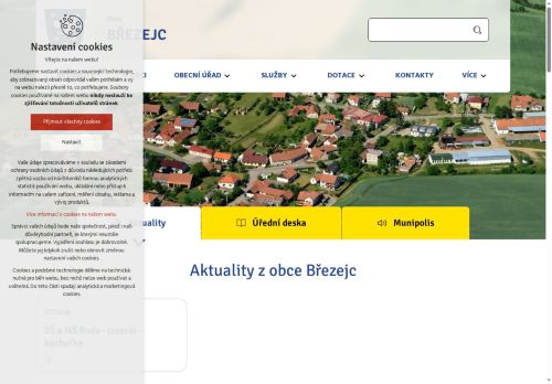 Zobrazit webové stránky Obecní úřad Březejc