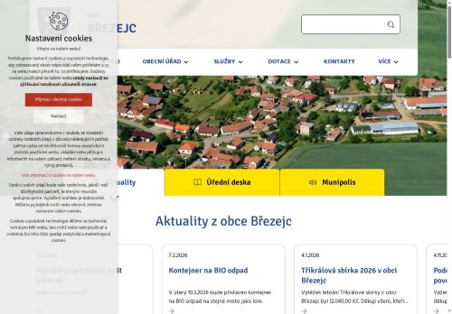 Zobrazit webové stránky Obecní úřad Březejc