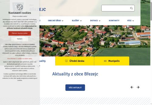 Zobrazit webové stránky Obecní úřad Březejc