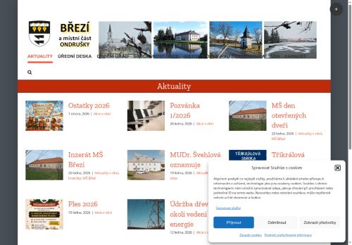 Zobrazit webové stránky Obecní úřad Březí