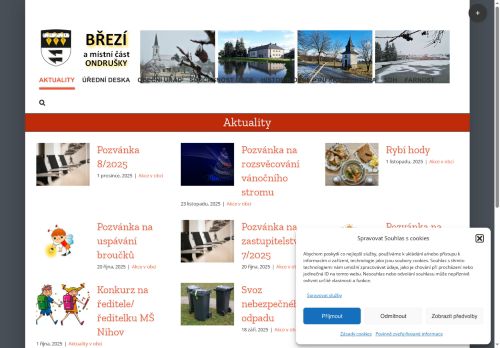 Zobrazit webové stránky Obecní úřad Březí