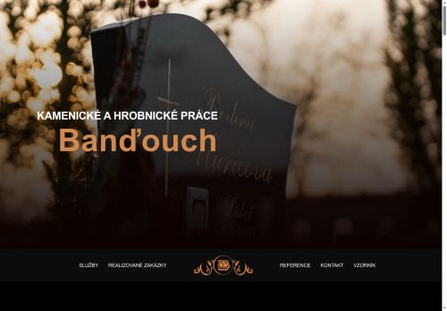 Zobrazit webové stránky Kamenictví Banďouch – výroba a renovace pomníků Újezd u Brna