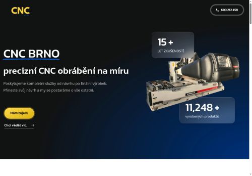 Zobrazit webové stránky CNC Brno - Obrábění na míru - nábytkové dílce, masiv, loga, MDF, plasty
