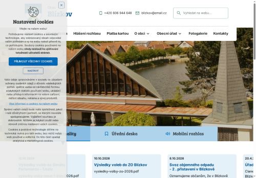Zobrazit webové stránky Obecní úřad Blízkov