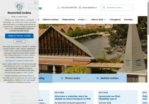 Zobrazit webové stránky Obecní úřad Blízkov