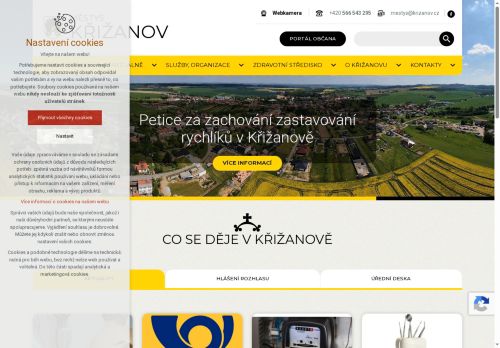 Zobrazit webové stránky Úřad městyse Křižanova