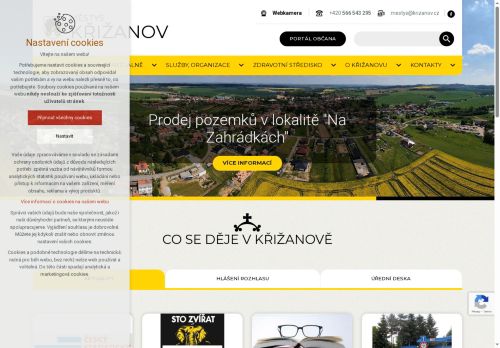 Zobrazit webové stránky Úřad městyse Křižanova