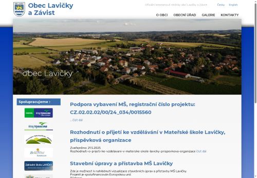 Zobrazit webové stránky Obecní úřad Lavičky