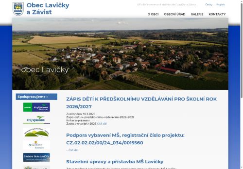 Zobrazit webové stránky Obecní úřad Lavičky