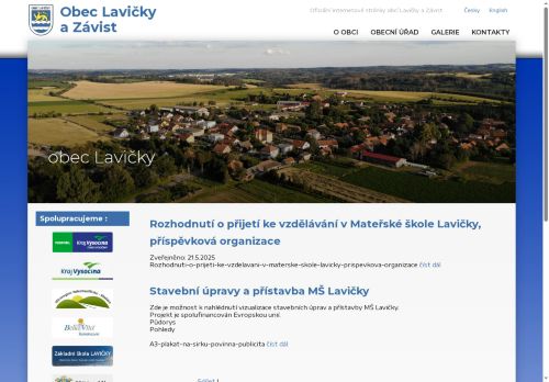 Zobrazit webové stránky Obecní úřad Lavičky