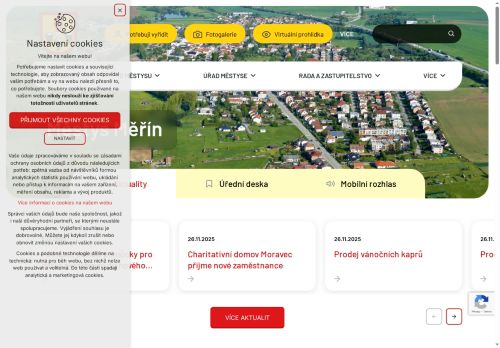 Zobrazit webové stránky Úřad městyse Měřína